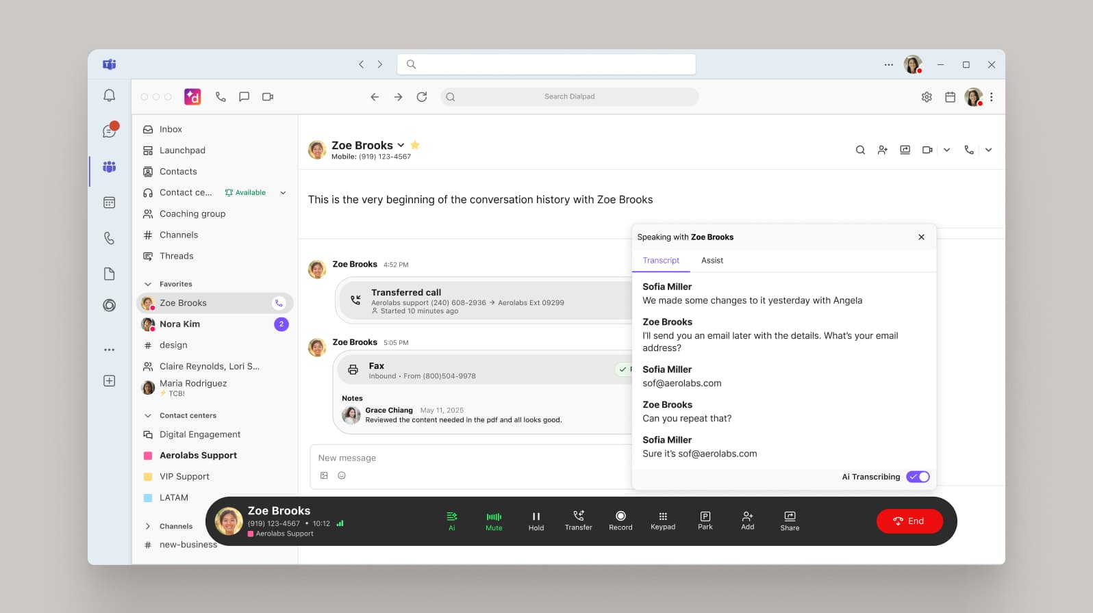 Real-time AI, built for Microsoft Teams